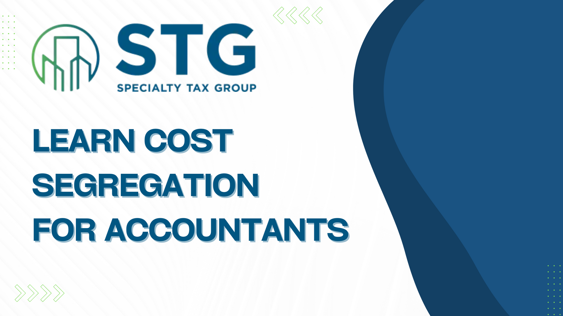 Cost Segregation for Accountants