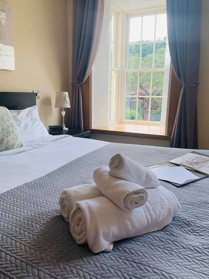 Bay room at bridgeview guest house