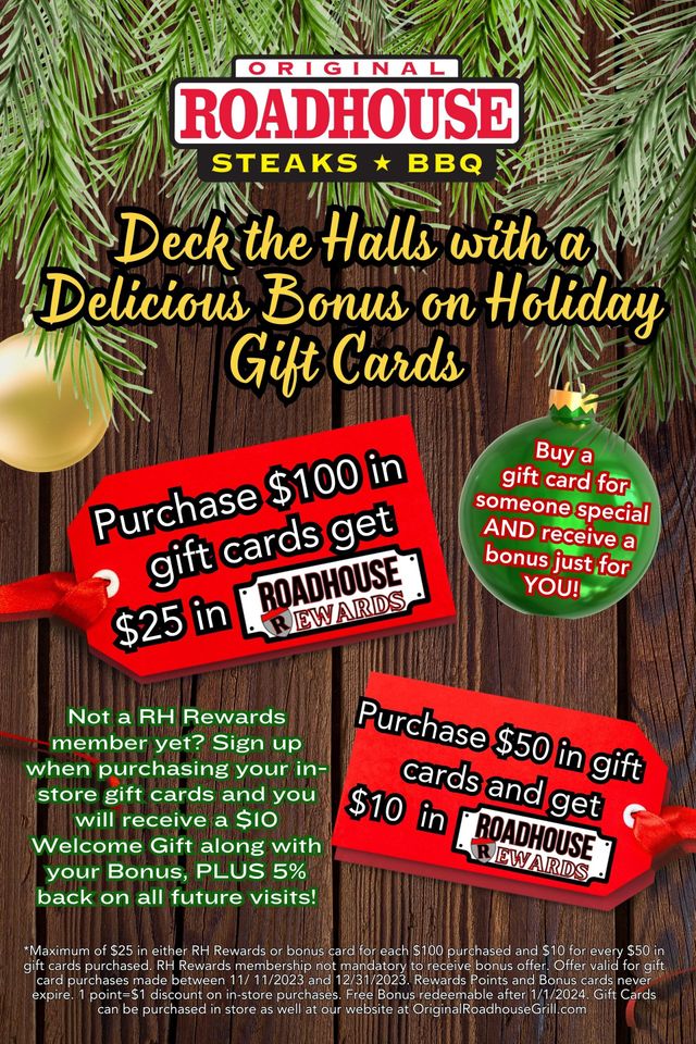 texas roadhouse christmas bonus