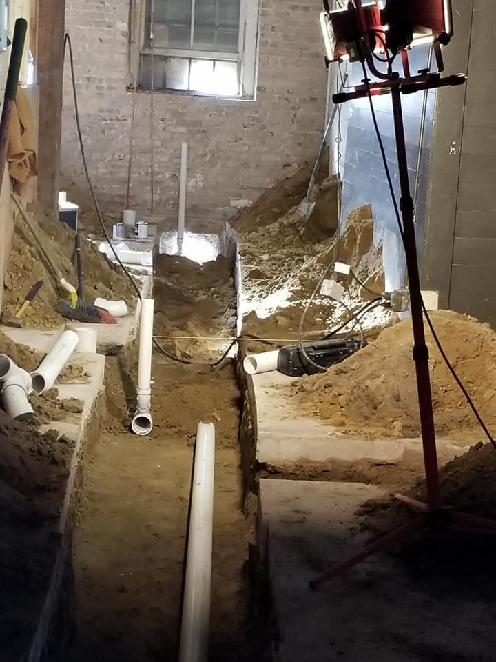 Pipes in Construction Site — Dothan, AL — White Plumbing & Electrical Co Inc