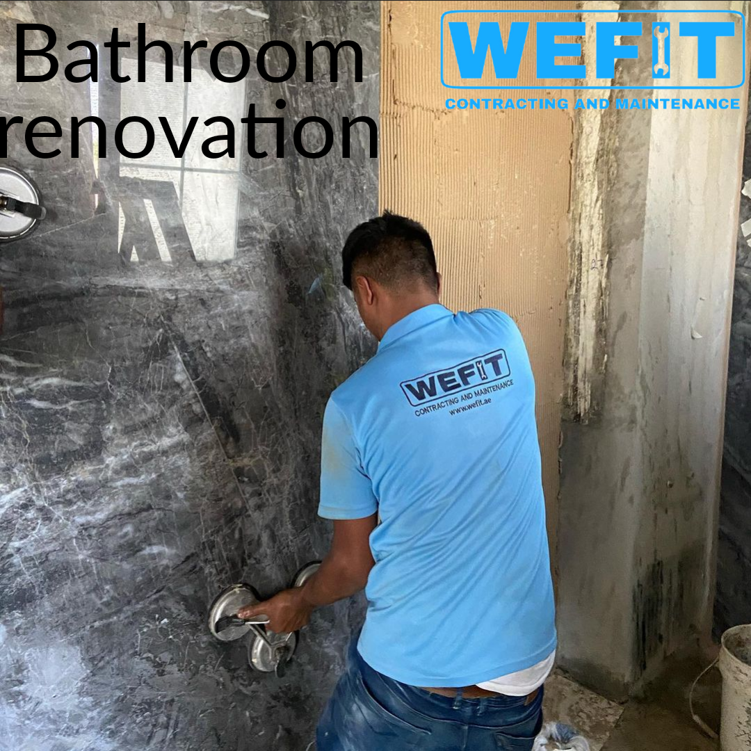 wall paper installation in UAE