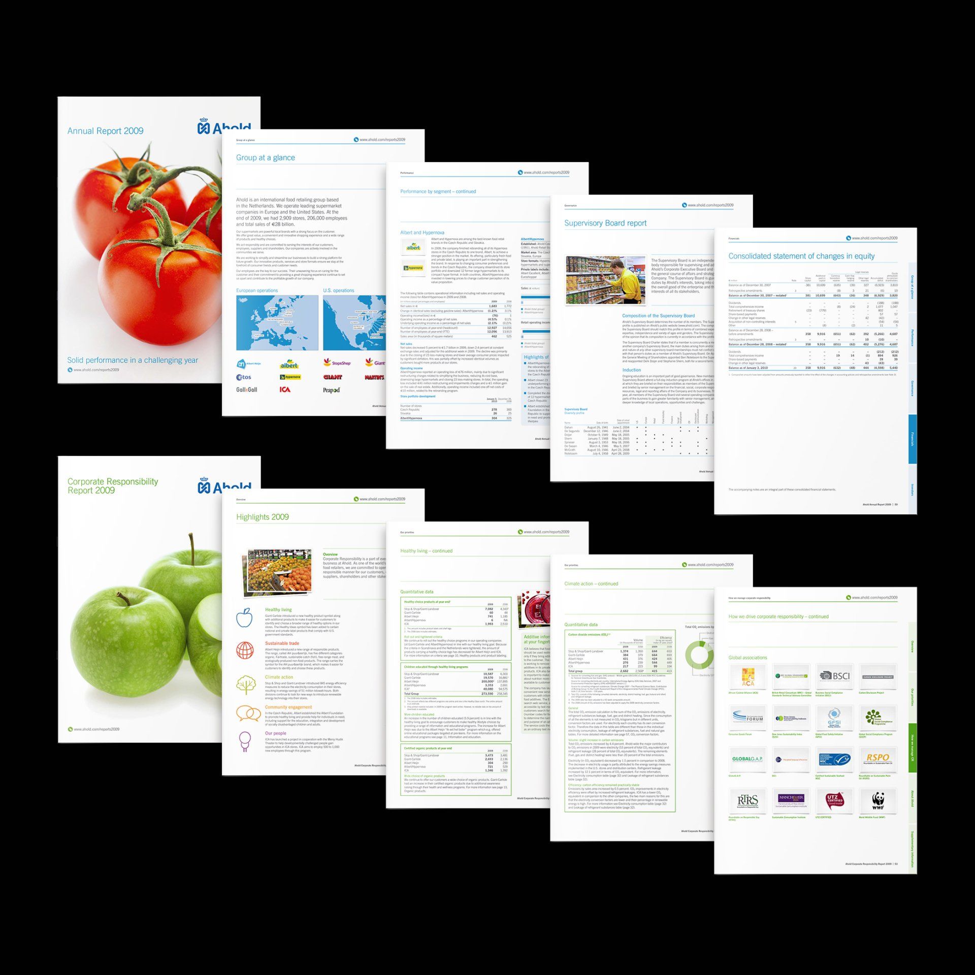 Ahold Annual Report and Corporate Responsibility Report