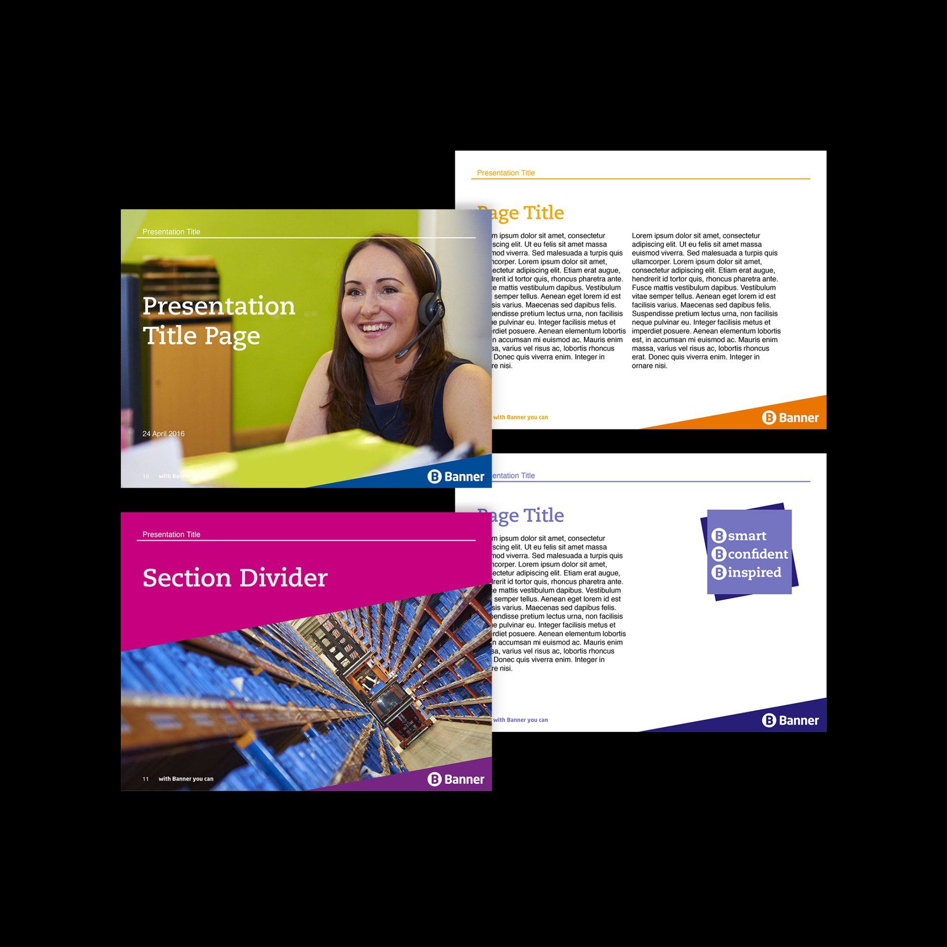 Banner PPT presentation