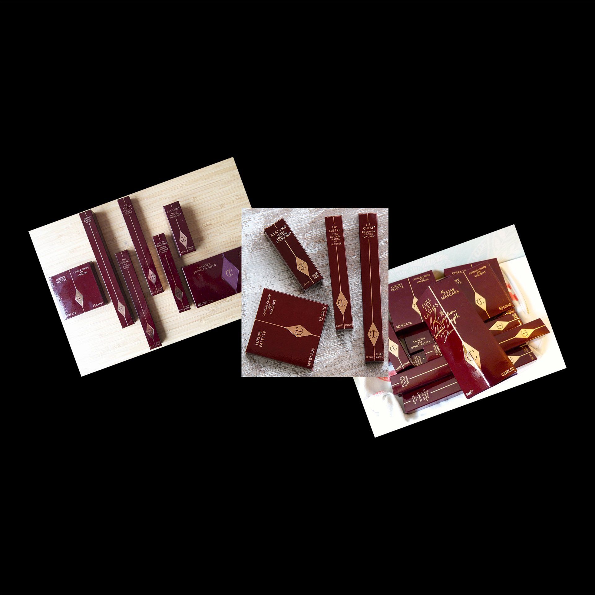 Charlotte Tilbury packaging