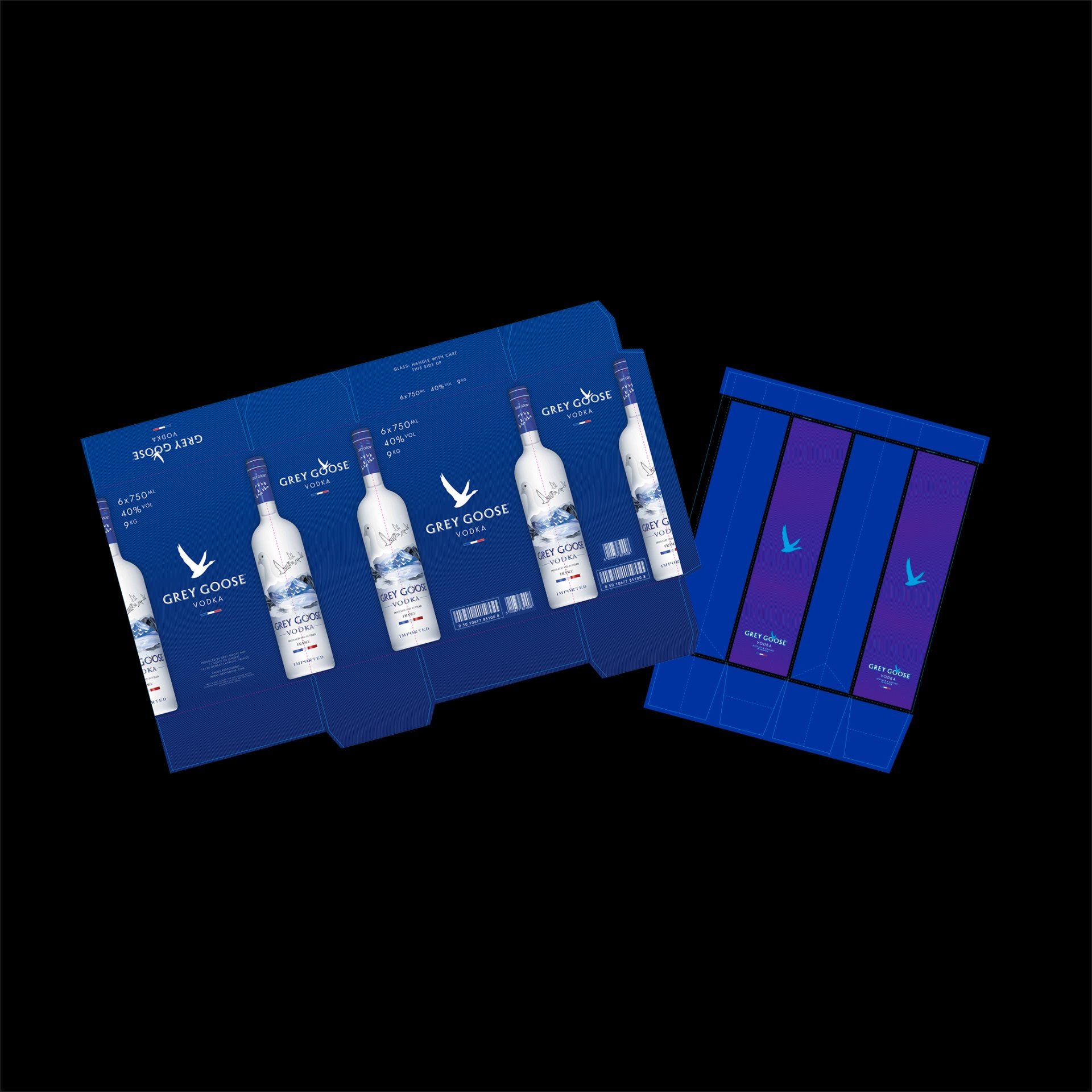 Grey Goose packaging