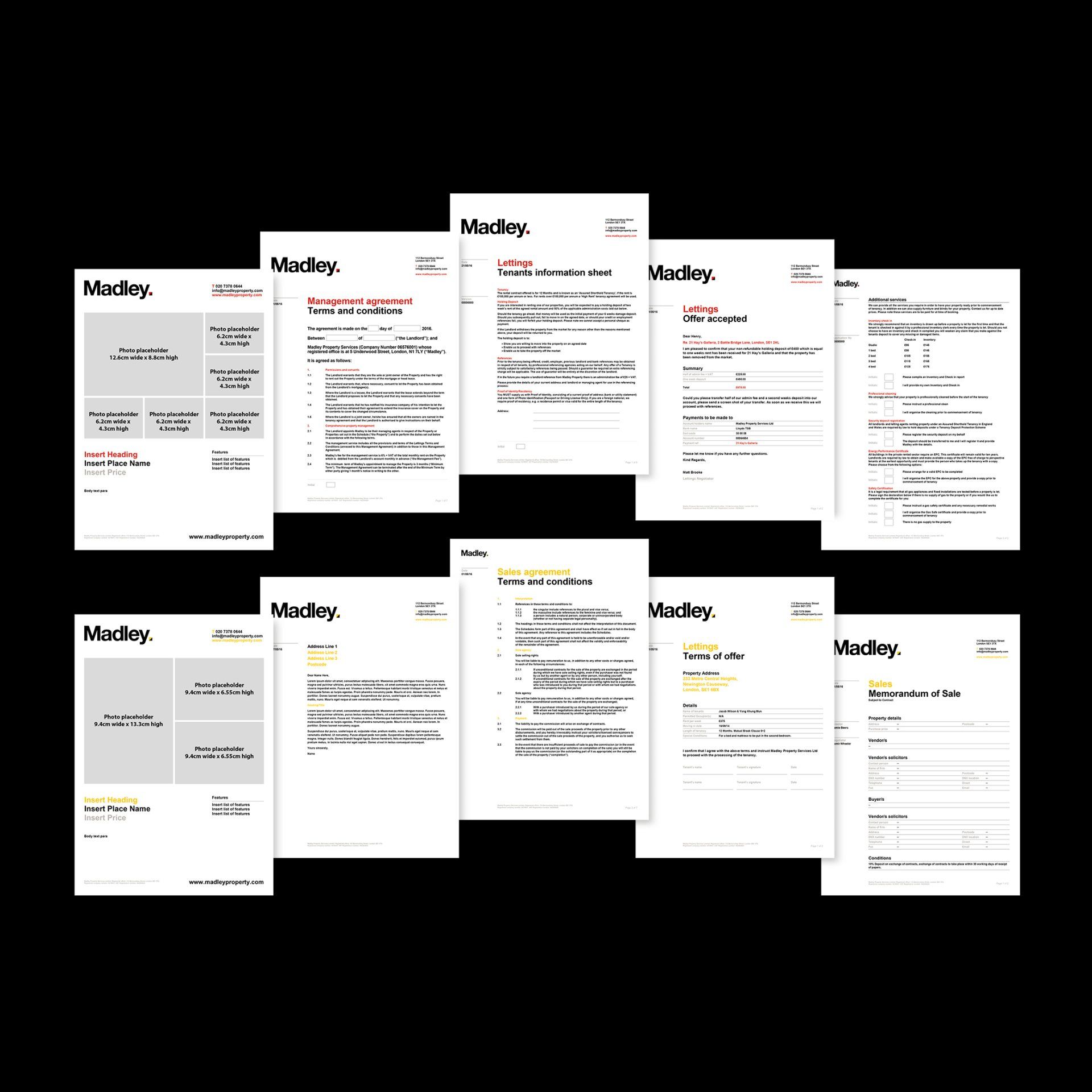 Madely Word templates