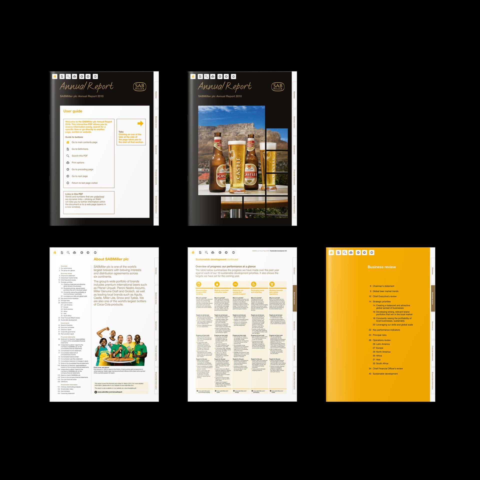 SABMiller interactive forms