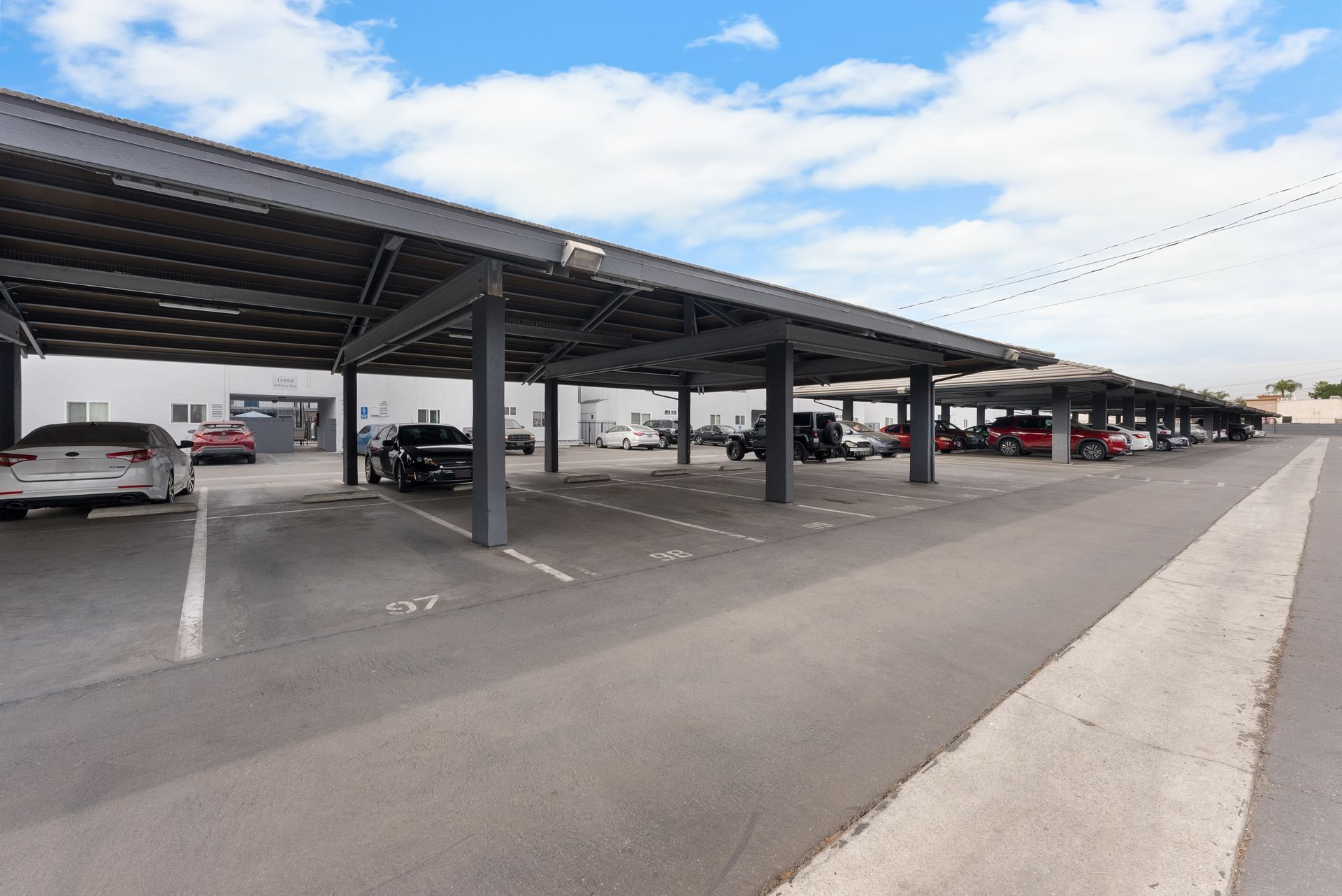 covered carport parking