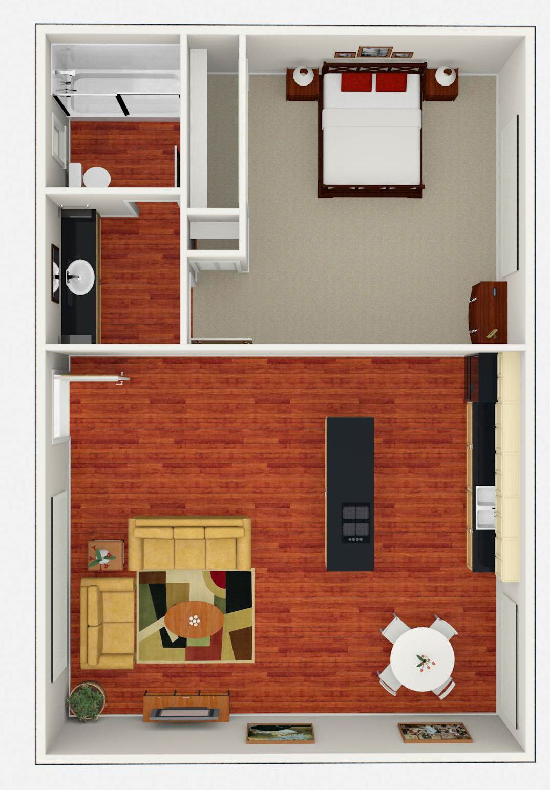1 Bed | 1 Bath