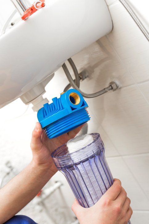 Installing new water filtration system - Water Service & Repair in Hopkins, MN