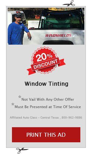 20% Off Window Tinting Only