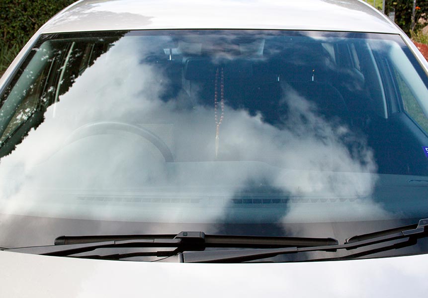 Photo of a Windshield