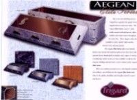 copper and light colored vault