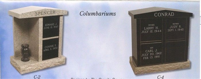 a picture of a spencer and conrad memorial