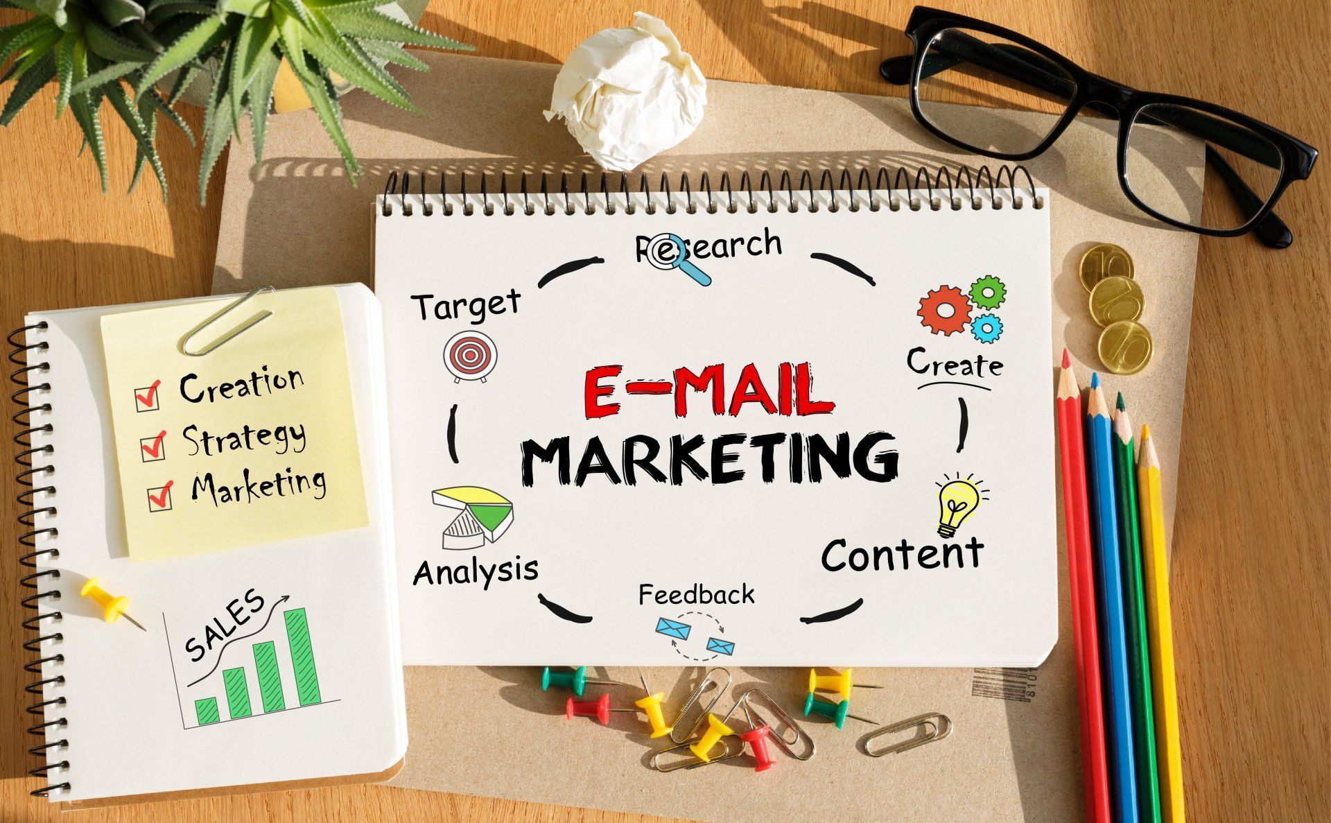 email marketing to create leads
