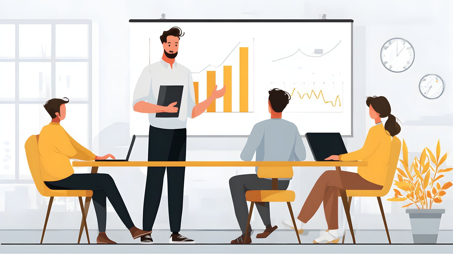 Website traffic and marketing performance