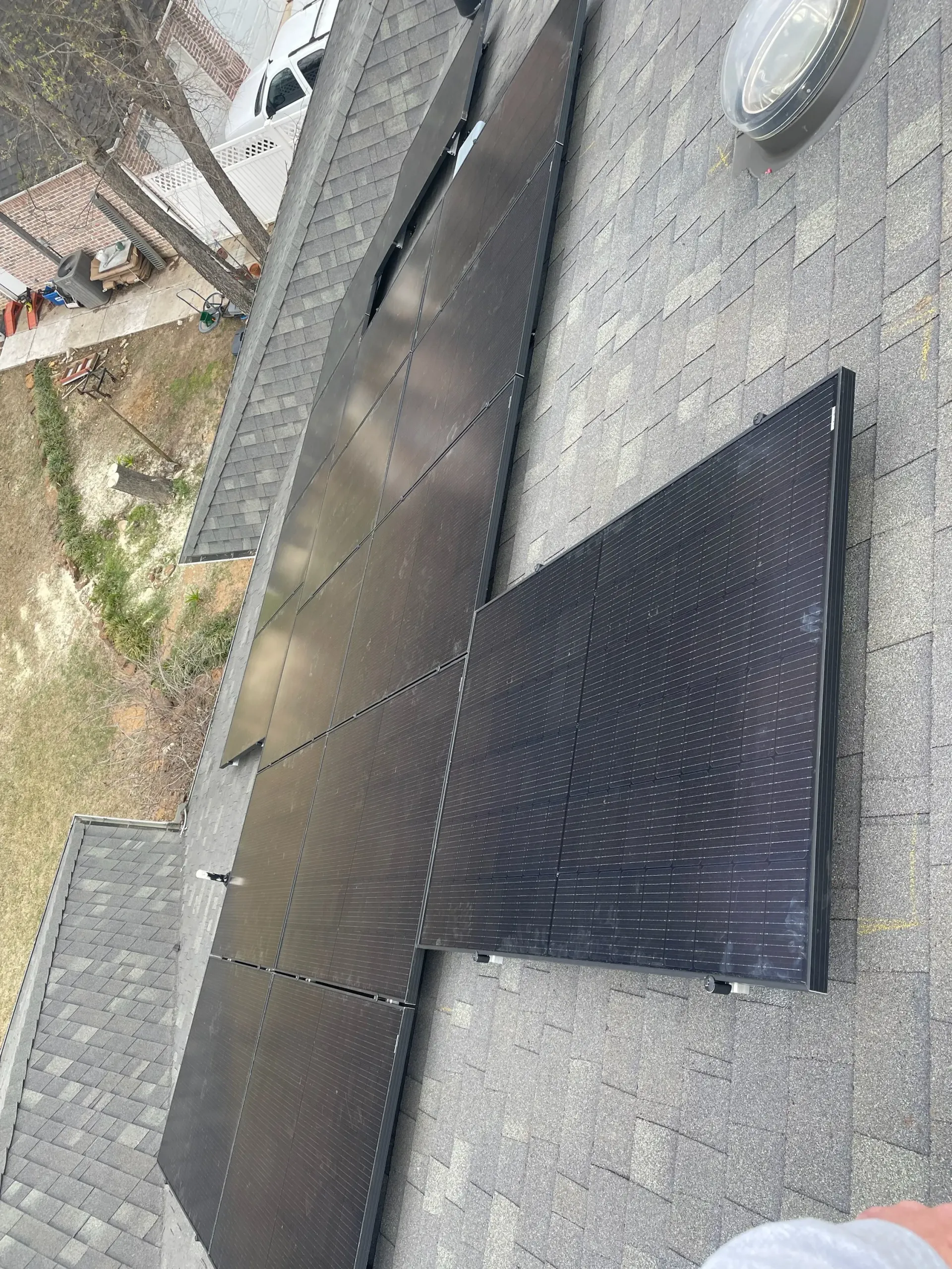 Residential solar panels installed in Alvord TX
