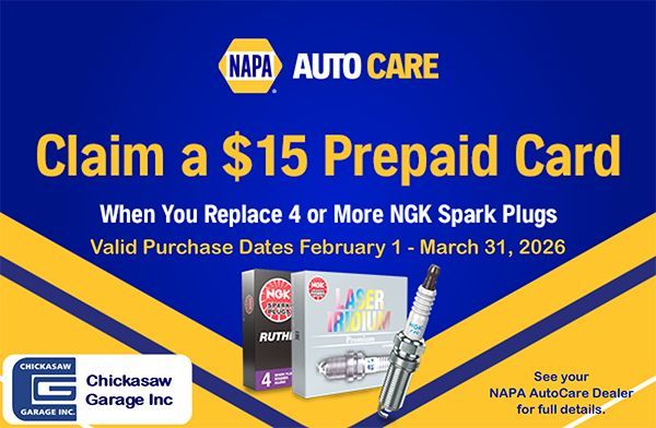 Special Offer | Chickasaw Garage