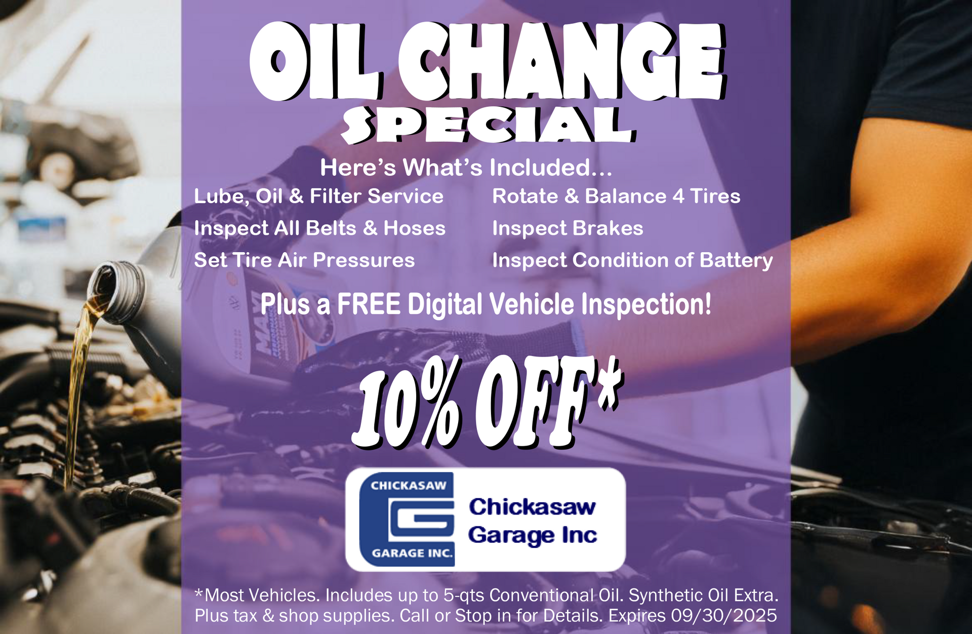 Special | Chickasaw Garage
