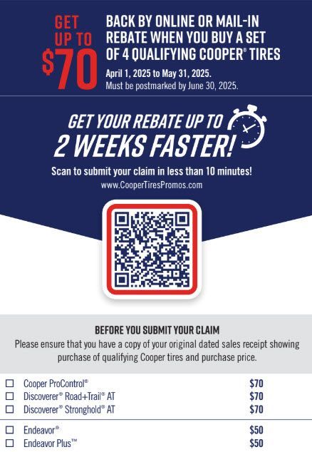Coopers Coupon | Chickasaw Garage