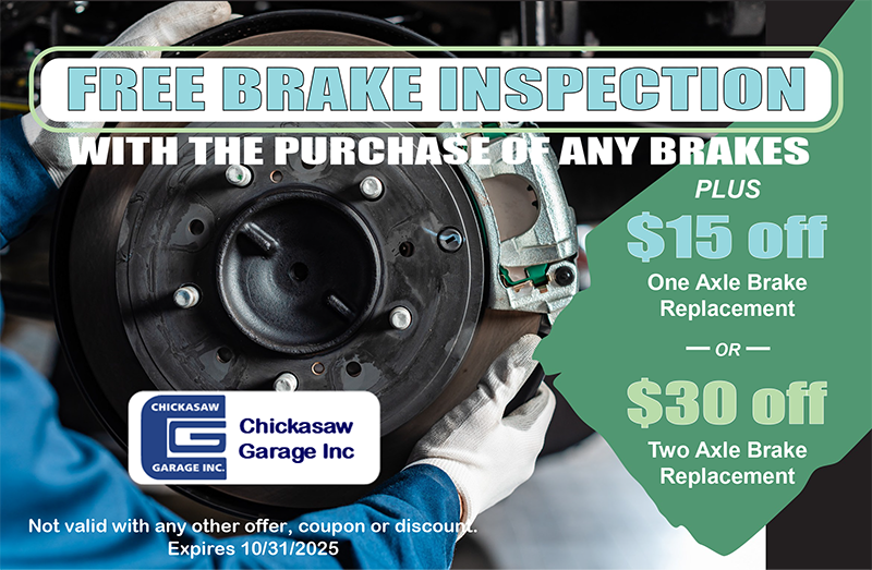NAPA Special | Chickasaw Garage