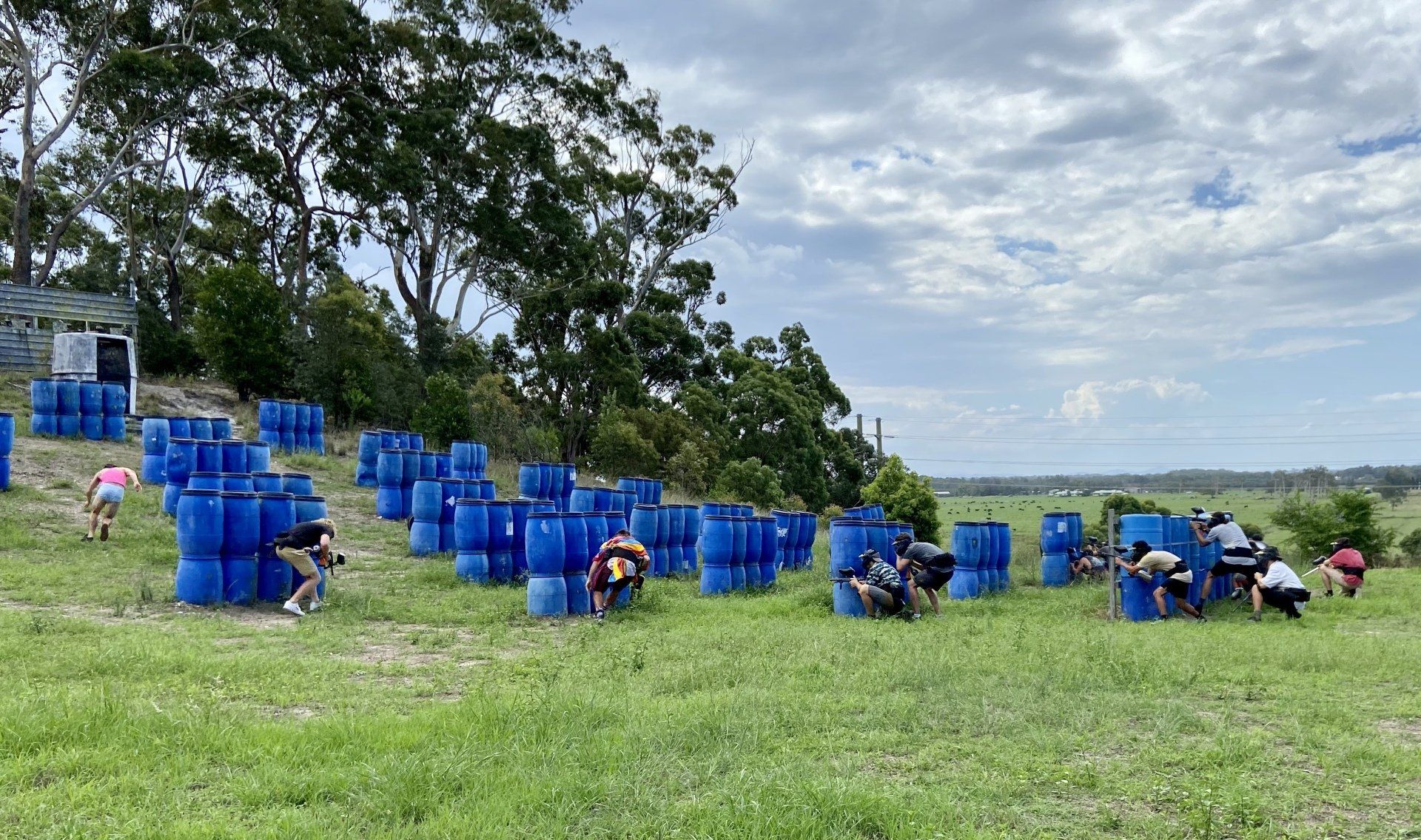 Paintball Field — Salt Ash NSW — Hellfire Paintball