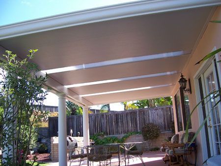 Patio Cover With Skylights.