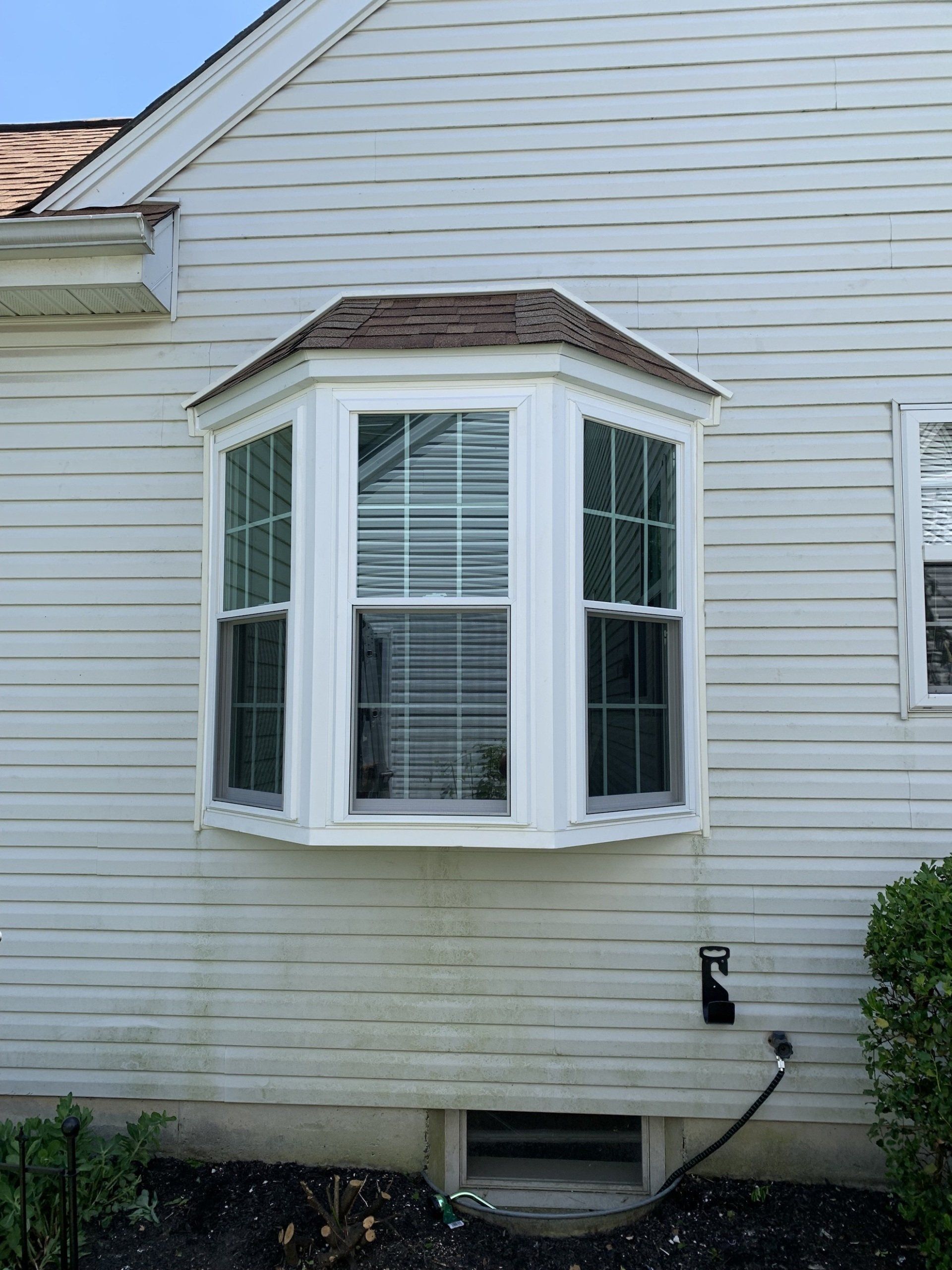 new nook windows with white framing