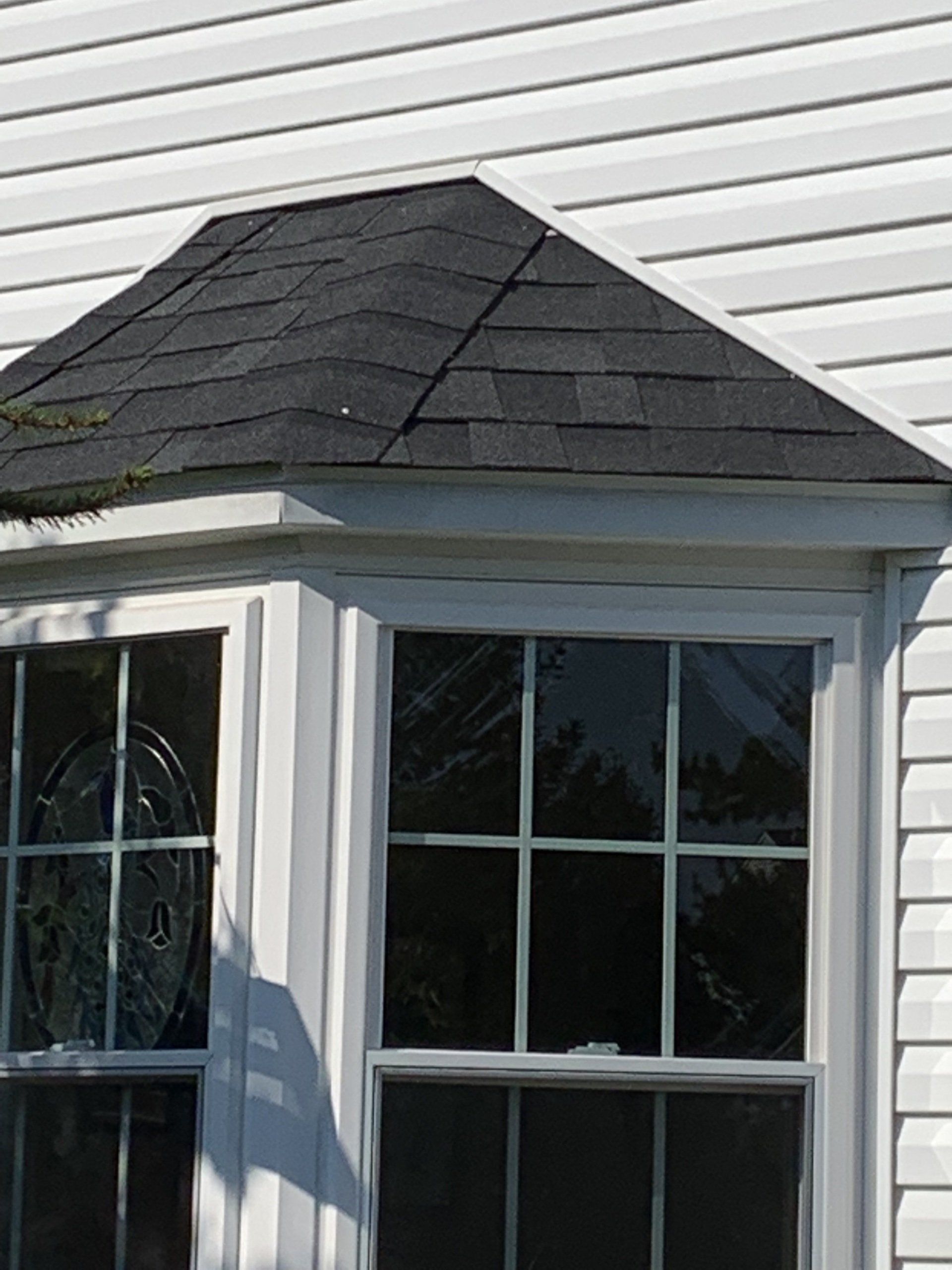 new dining area windows with with white frame