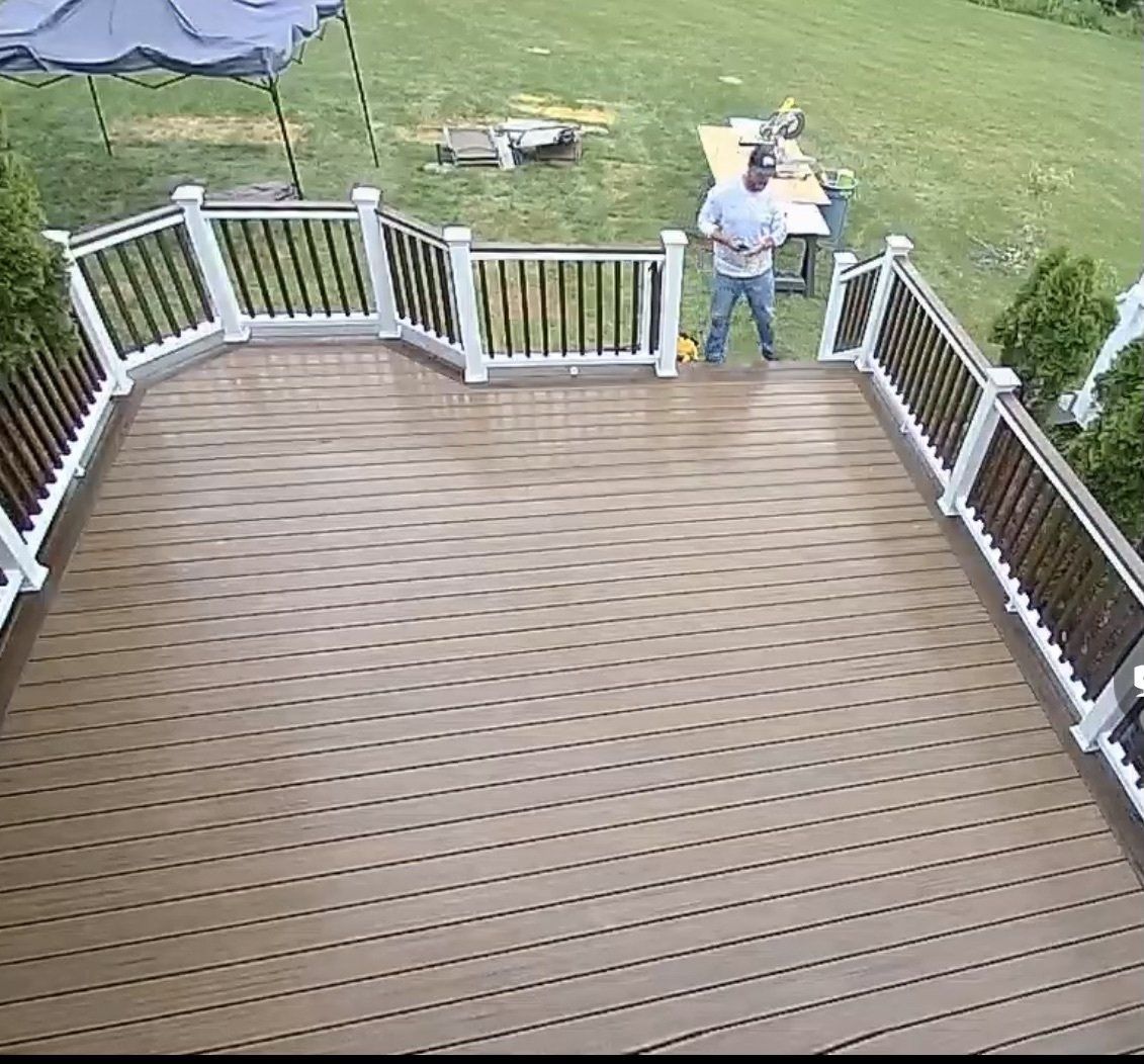 overview of completed deck