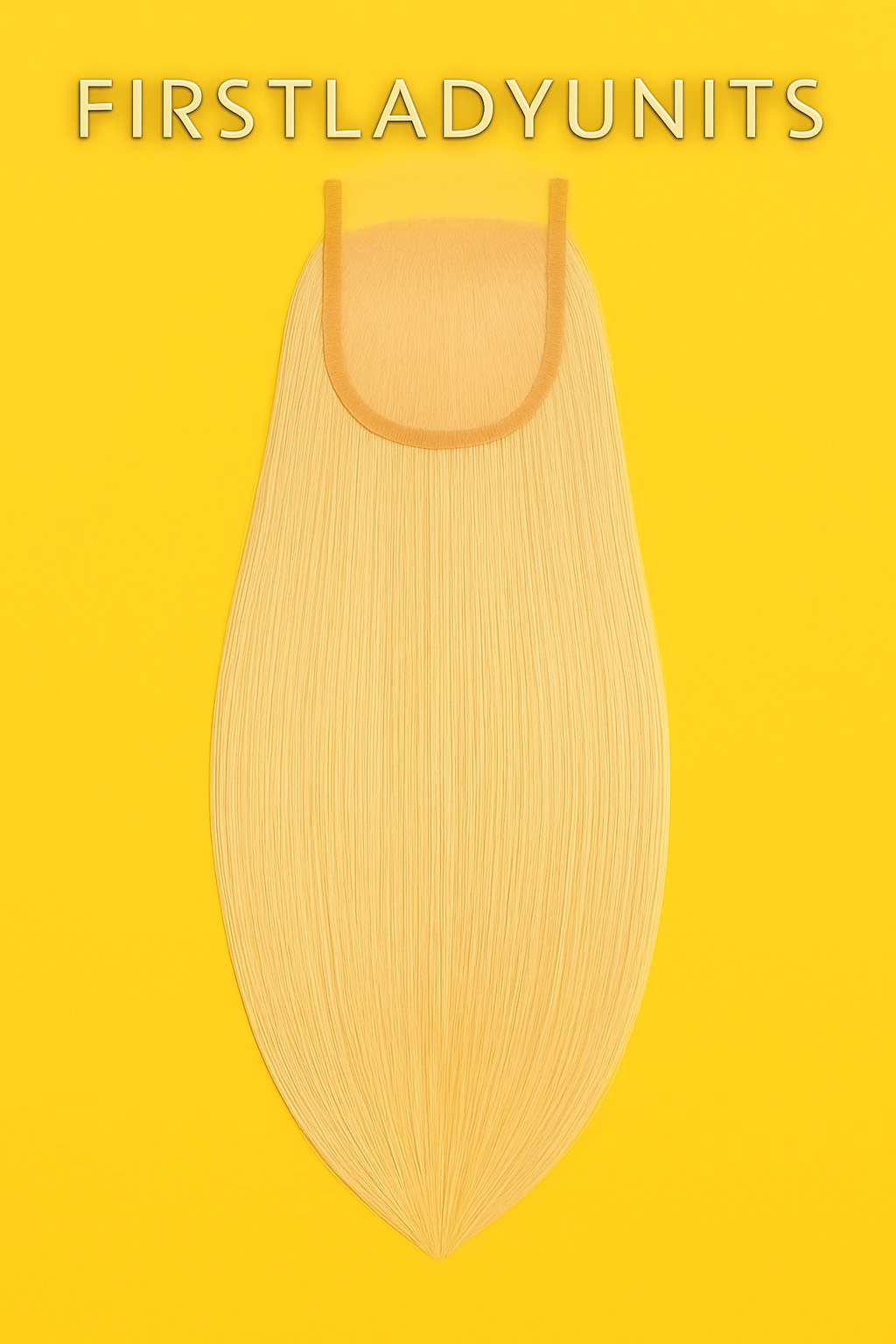 4x4 Raw Blonde Straight HD Closure Wig