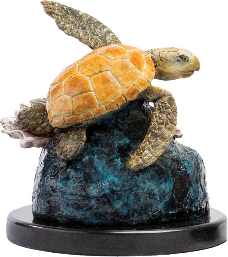 Turtle unique urns for human ashes