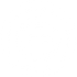 Antioch Baptist Church white logo with a cross in the middle