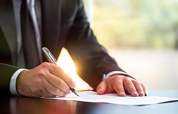 Contract Law Attorney — Signing A Contract in Danville, IL
