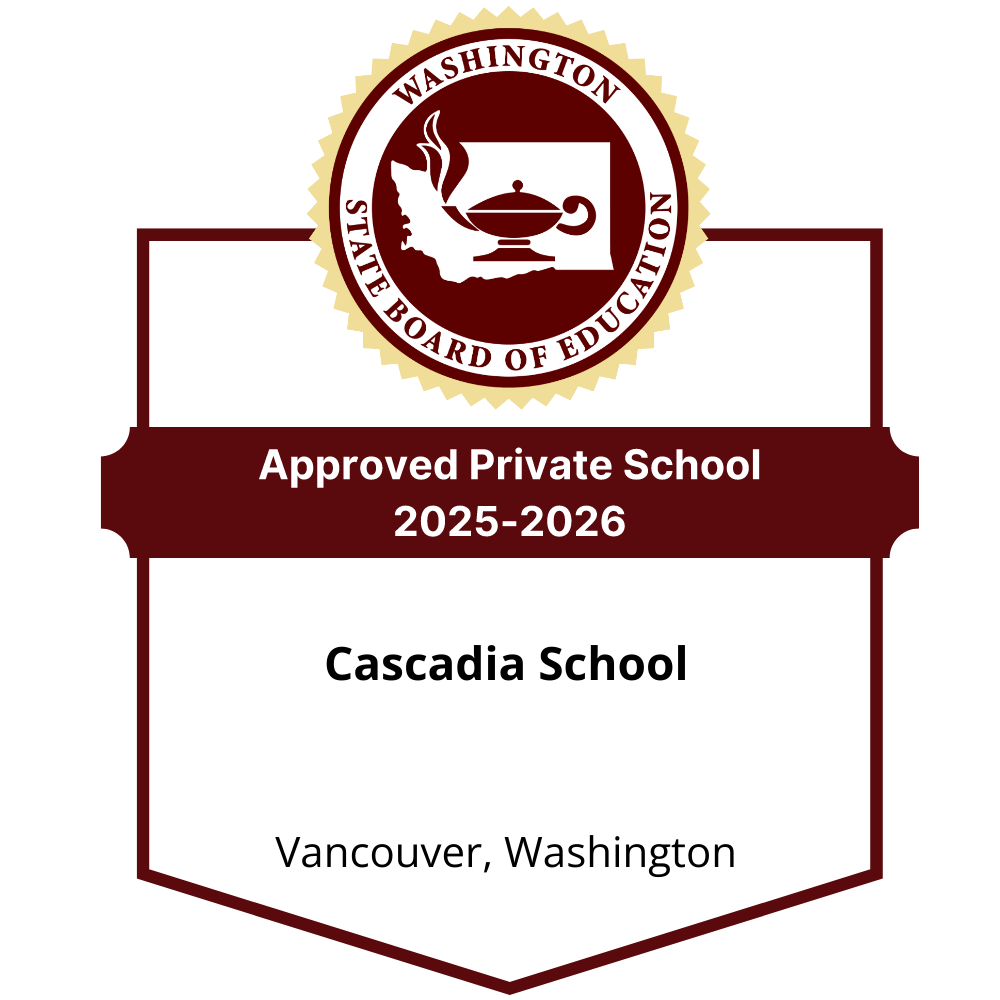 The logo for the washington state board of education