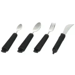 Bestekset verdikt zwart