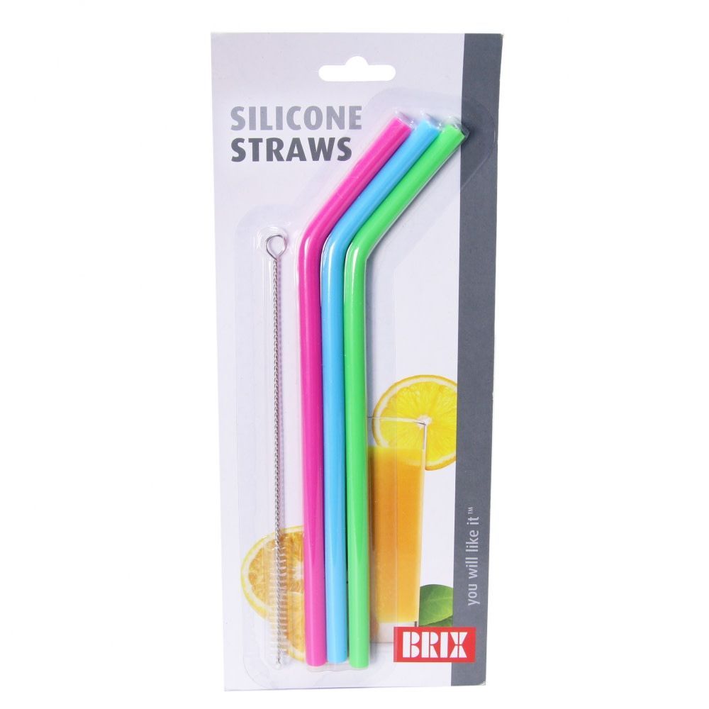 Siliconen rietjes