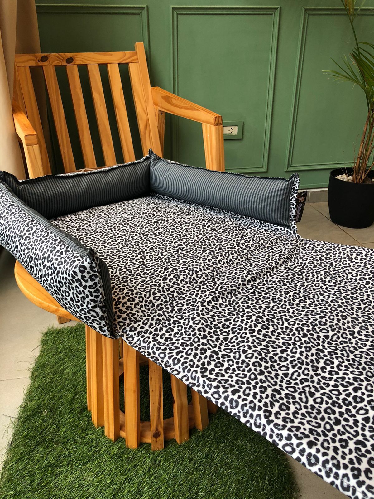 Claupets Moises para sillon mediano desmontable animal print