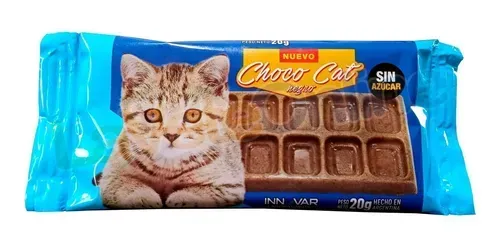 Chocolate para gatos y perros 
