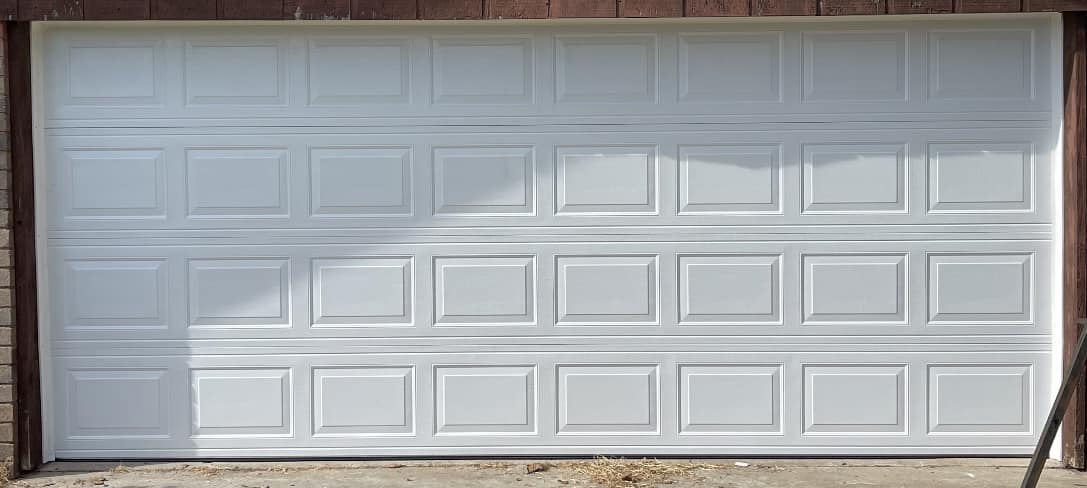 Garage Door With Pattern — Okmulgee, OK — Kingdom Door Company