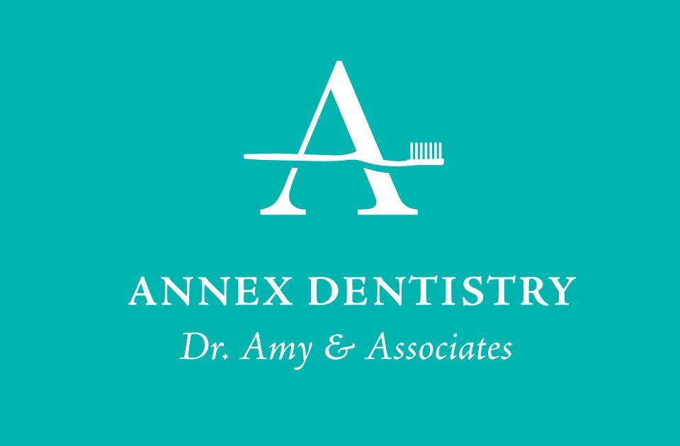 White Annex Dentistry logo on teal background