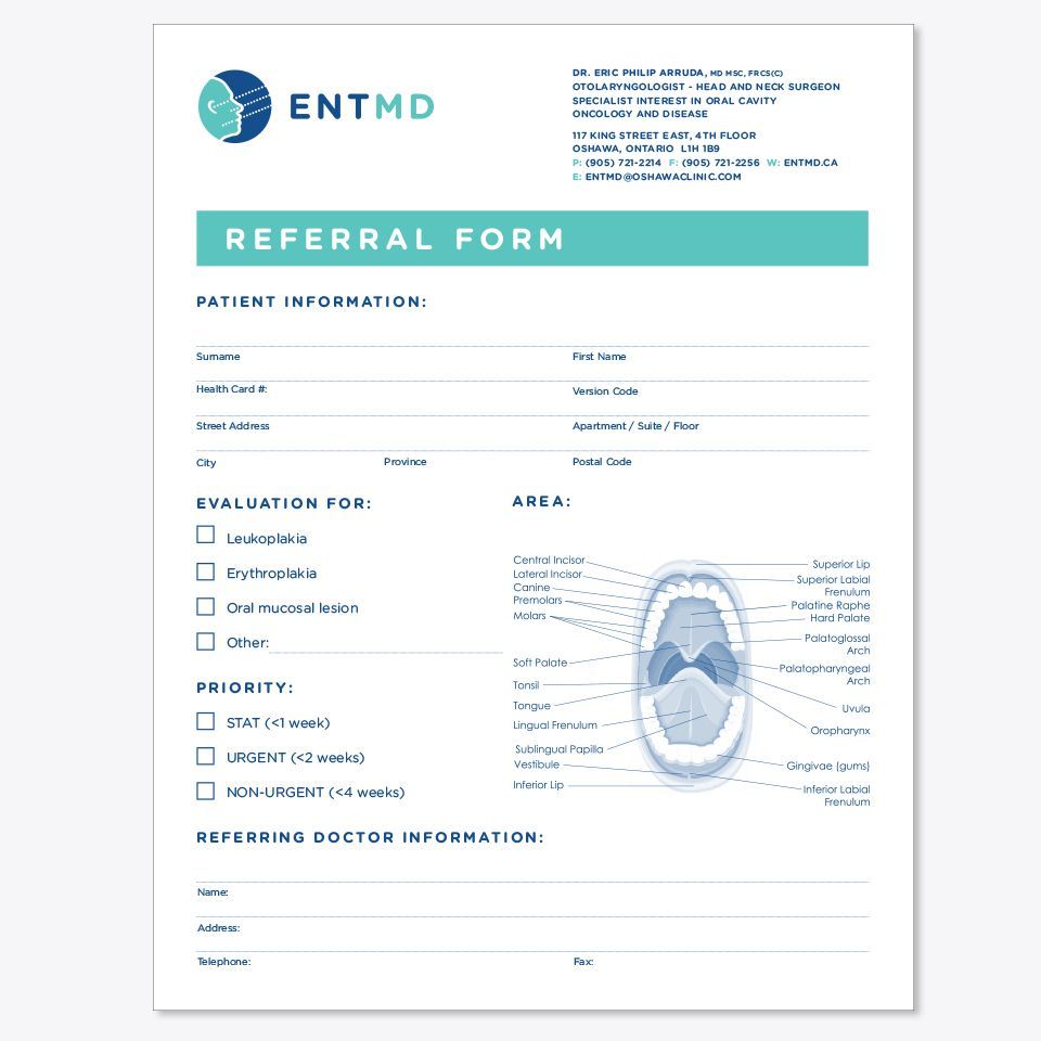 ENTMB referral form