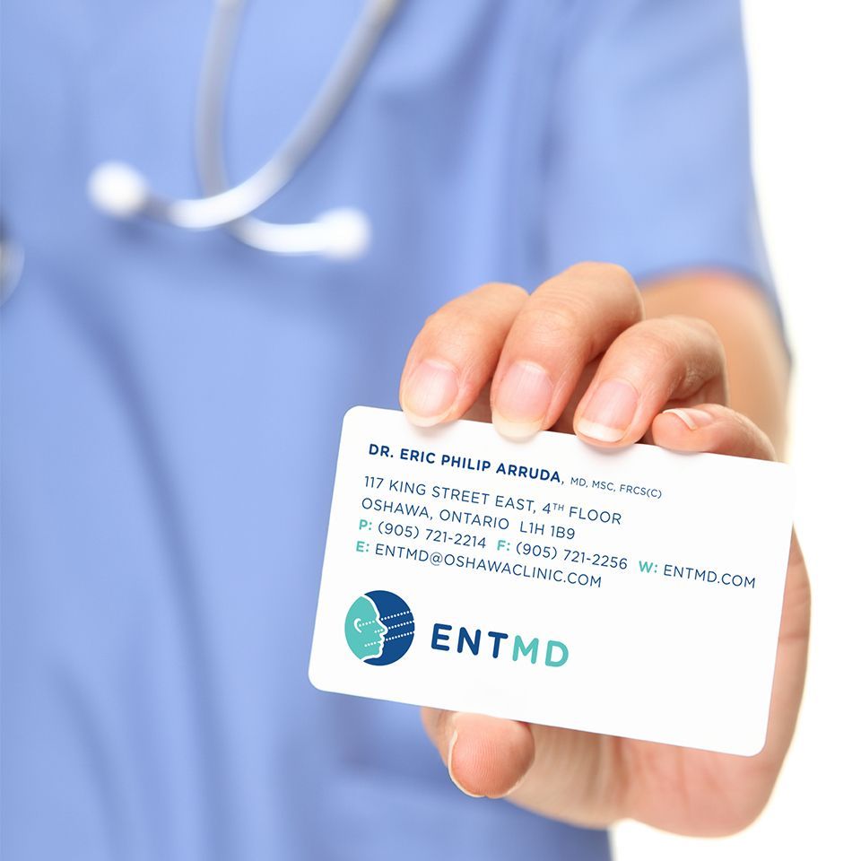 ENTMB  business in the hand of a doctor