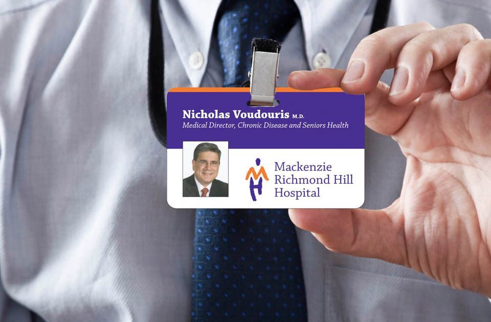 Mackenzie Health identity card