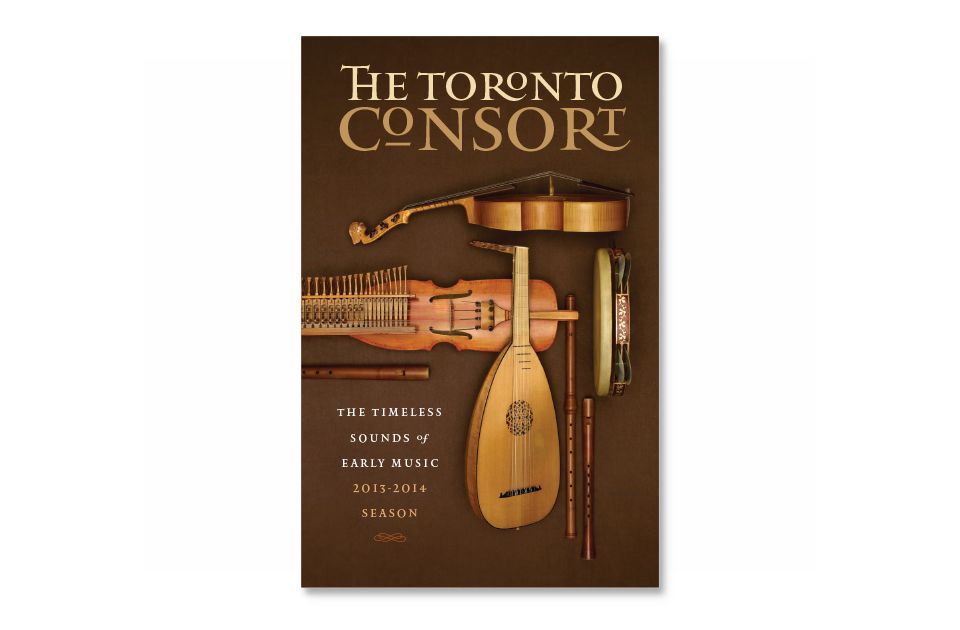 The Toronto Consort subscription brochure cover