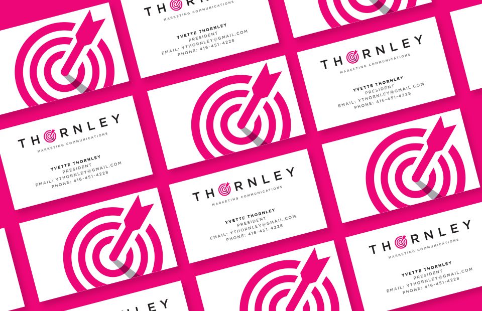 Thornley Marketing Communications business cards
