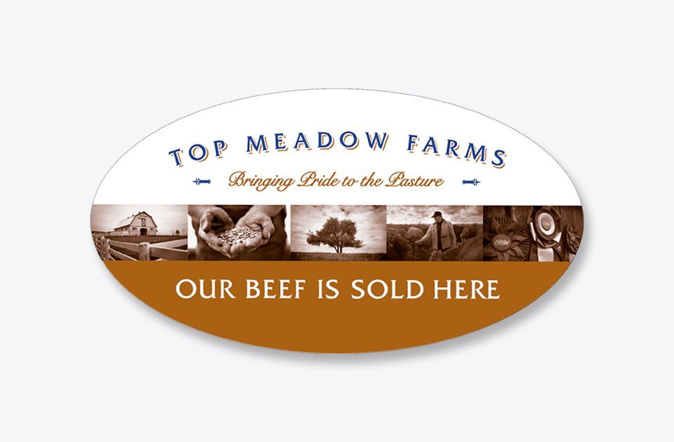 Top Meadow Farms sticker