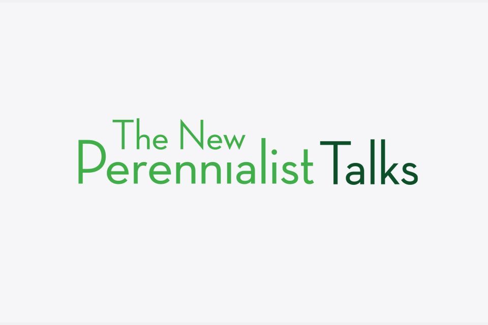 The New Perennialtist Talks word mark