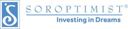 A logo for soroptimist investing in dreams