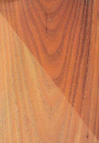A close up of a piece of wood showing the grain of the wood.